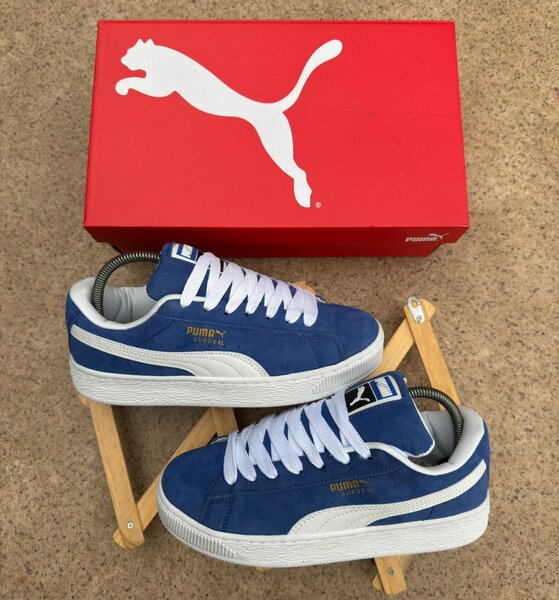 Sneakers classiques en daim pour homme