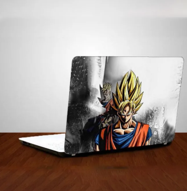 Goku Laptop Back Skin Sticker-Laptop Back Skin-Laptop Skin Vinyl Sticker Decal, 13 13.3 14.6 15 15.4 15.6 inch Laptop Skin Sticker Cover For All Laptops