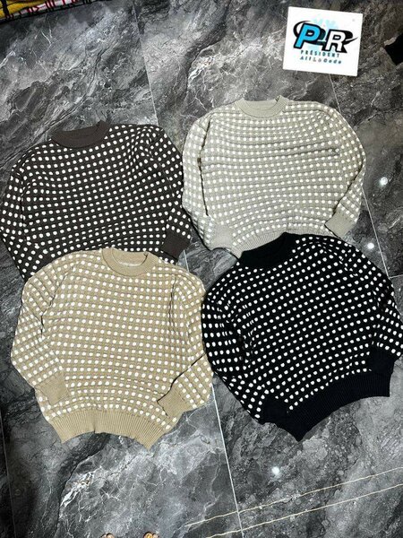 Sweatshirt en maille texturée