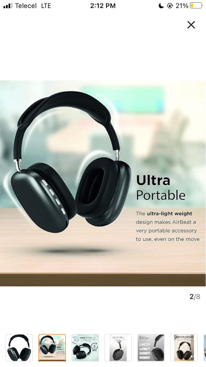 Noise cancellation wireless headphone