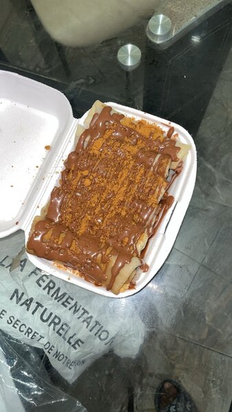 Crêpes nutella spéculos