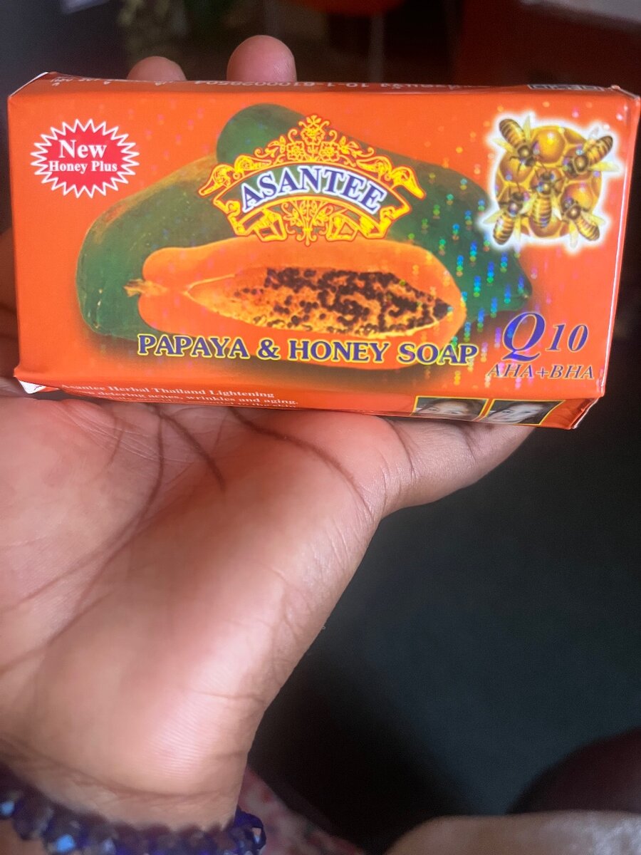 Asantee papaya soap