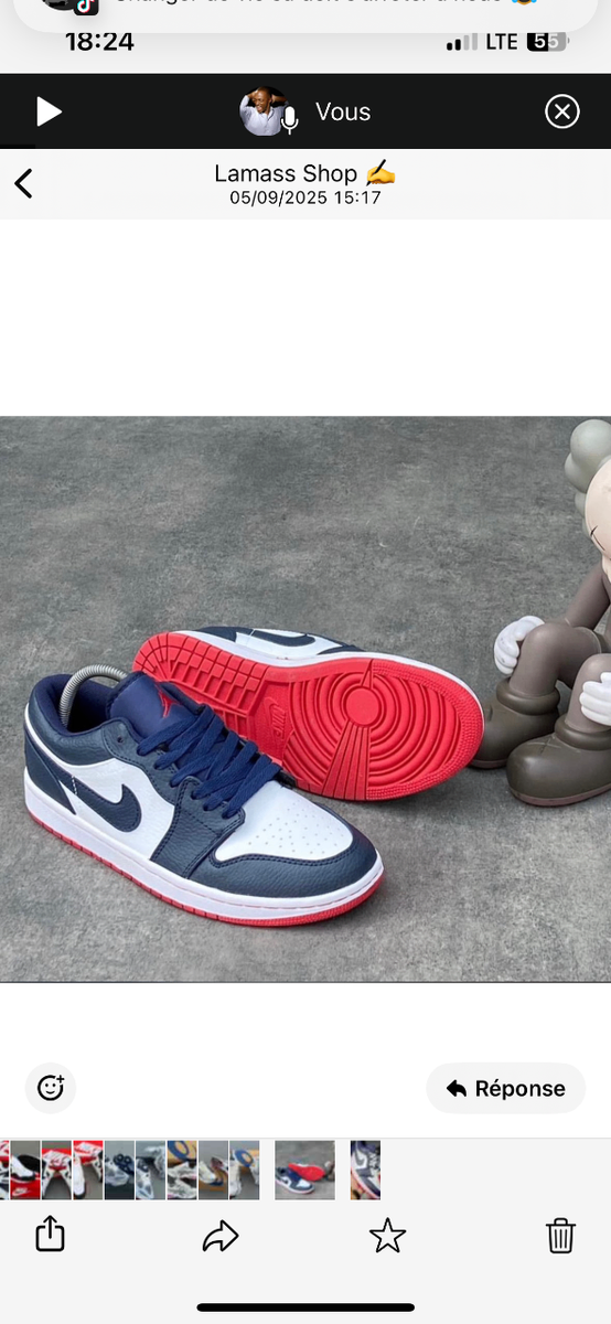 Sneakers de sport modernes