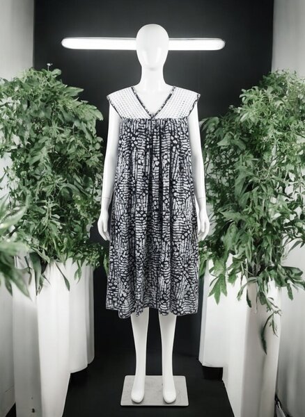 Robe bohème à motifs ethniques