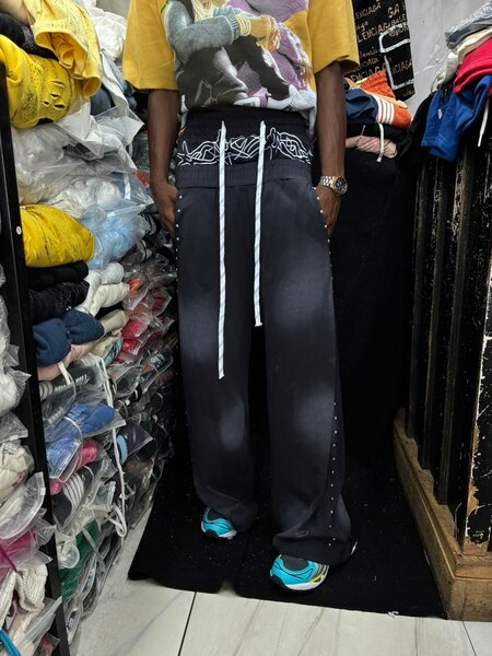 Pantalon Jogging Bas Ouvert