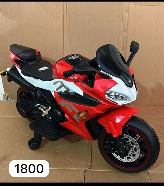 Moto électrique enfant rouge
