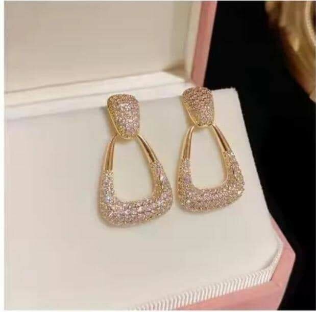 Boucles d'oreilles élégantes en perles