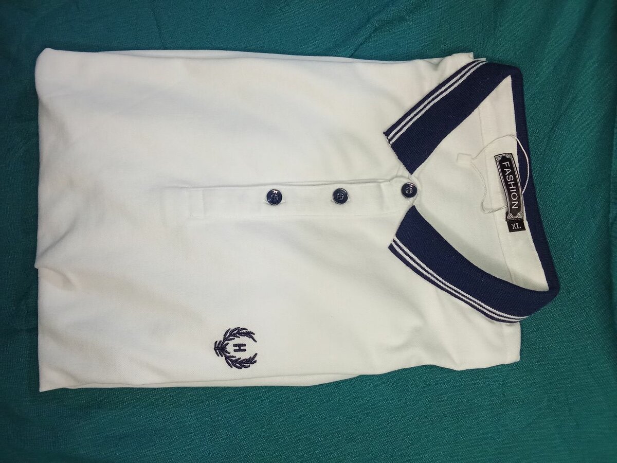 Polo blanc élégant pour hommes