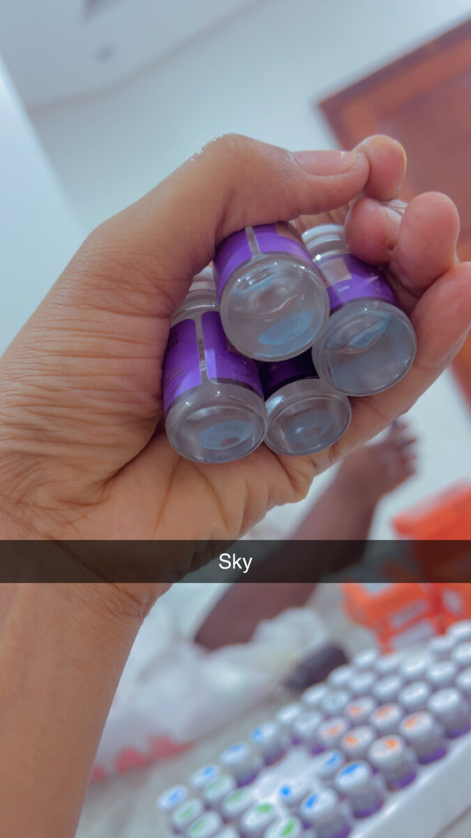 Mini bouteille de parfum pour dame