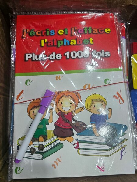 Cahier Réutilisable Alphabet