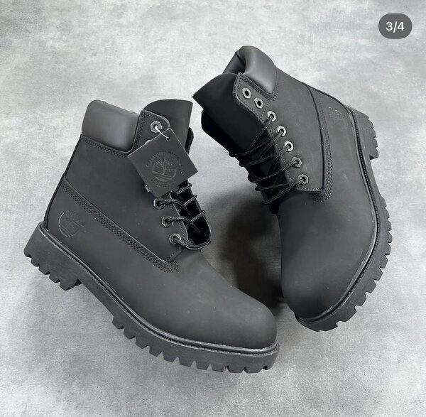 Bottes Timberland noires pour homme