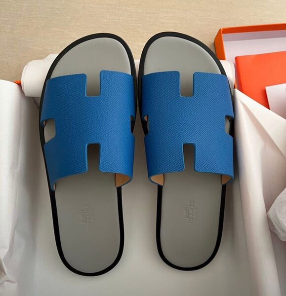 Sandales Homme Bleu Élégantes