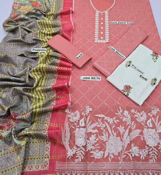 3pc unstich ladies suits