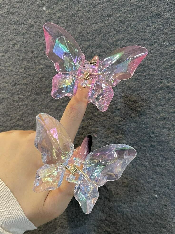 Pinces à Cheveux Papillon Colorées