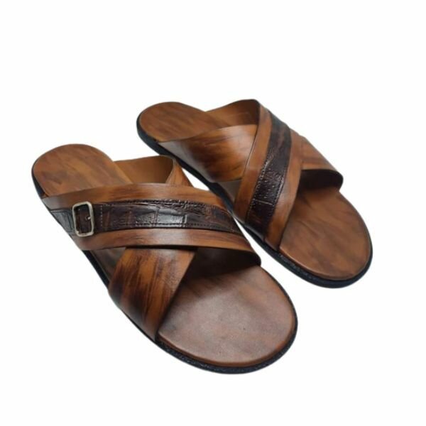 Sandales Cuir Homme Élégantes