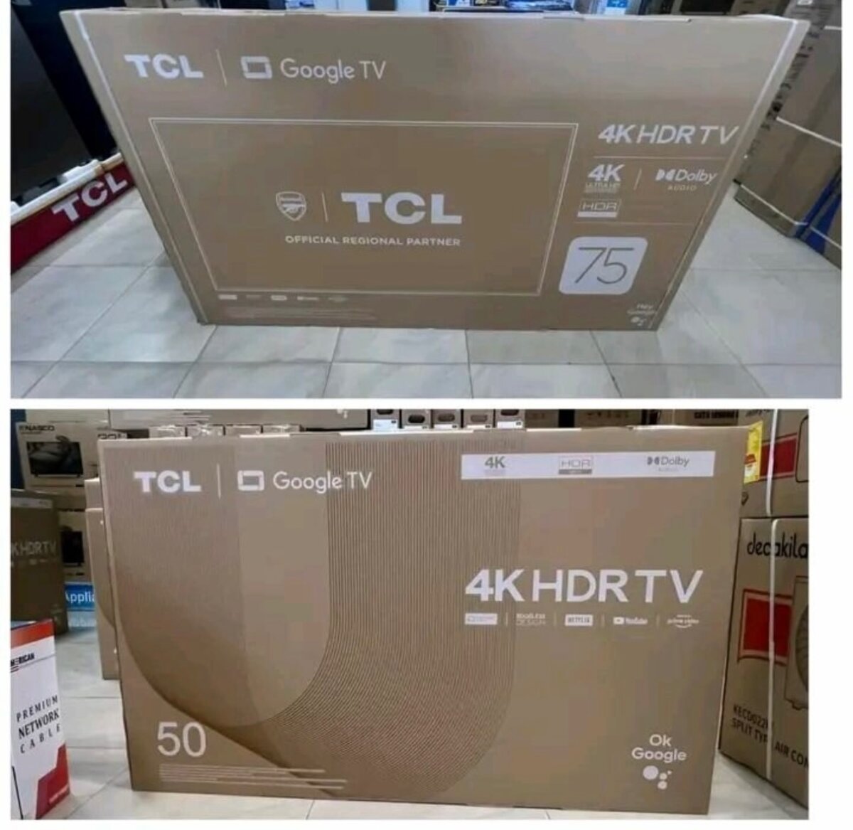 TCL 50 inches flat Screen TV
