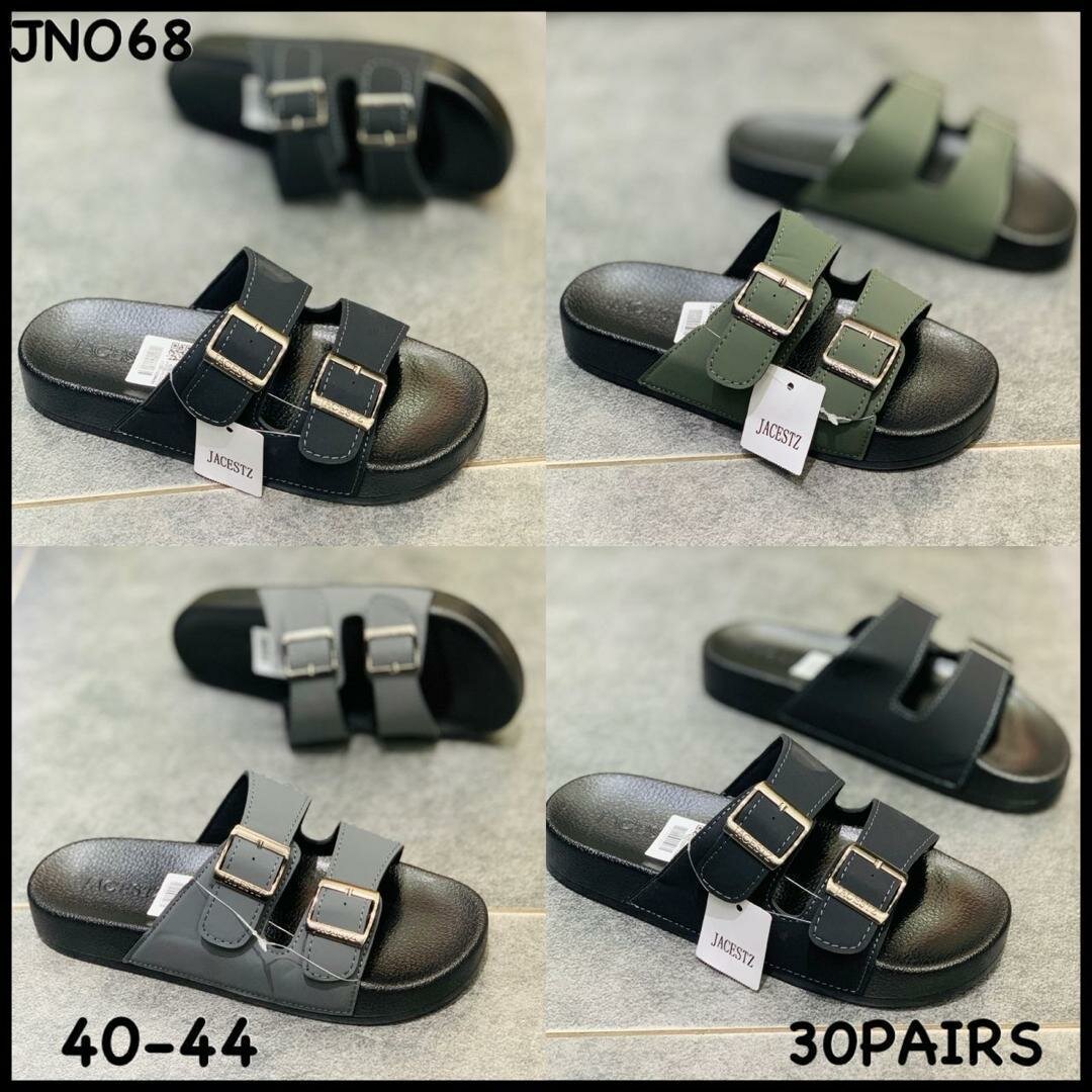 Sandales confortables à boucles