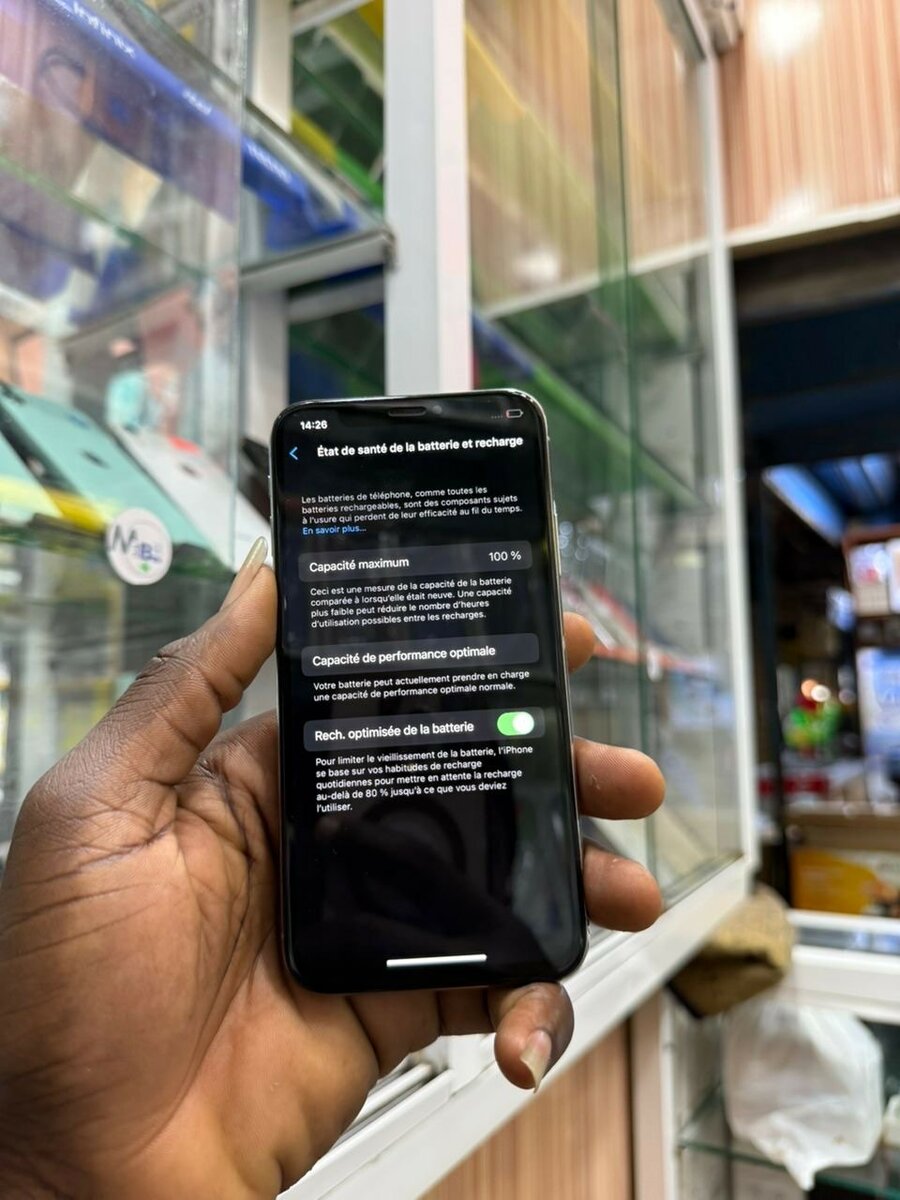 iPhone X Argent Reconditionné