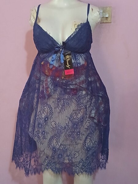 Lace nighty wear