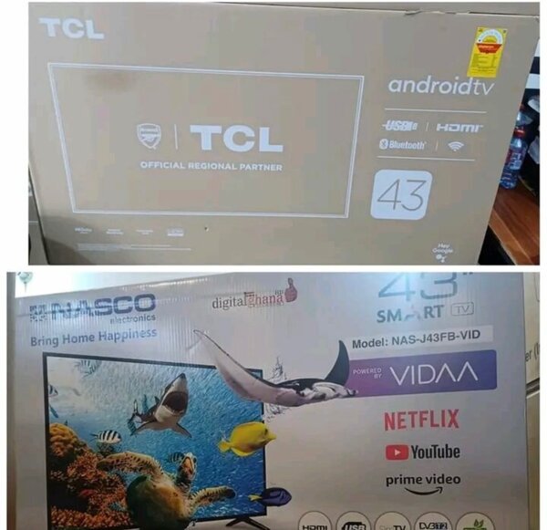 TCL 50 inches flat Screen TV