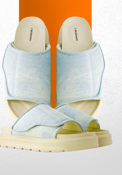 Sandales à enfiler décontractées