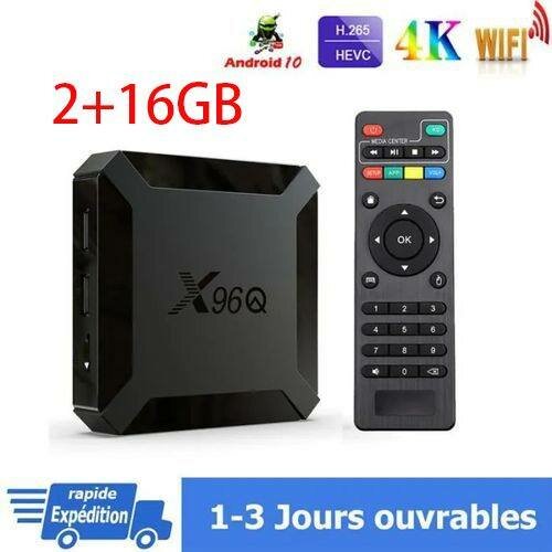 Boîtier TV Android 4K X96Q