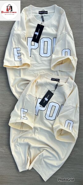 T-shirts oversize unisex tendance