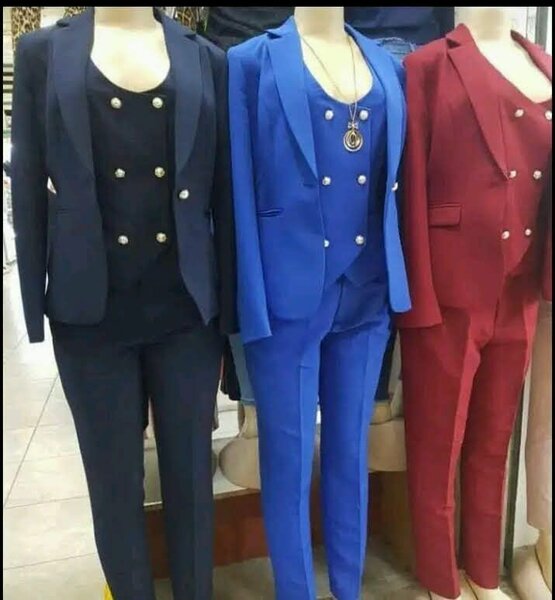 Three pieces ladies suits