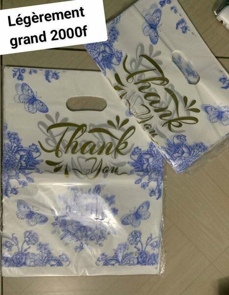 Sacs cadeaux "Thank You"