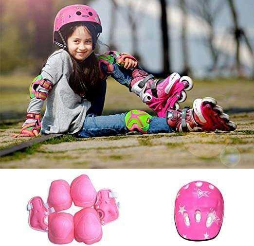 Patins Roses Enfant Réglables
