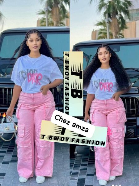 Tenue décontractée femme colorée