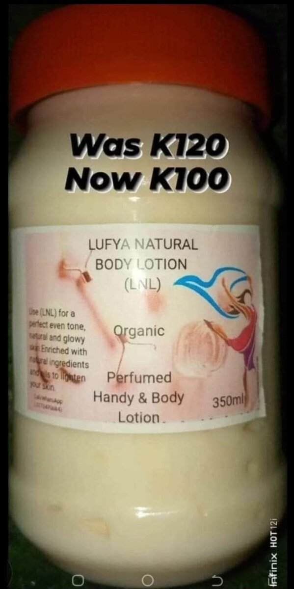LUFYA ORGANIC LOTIONS