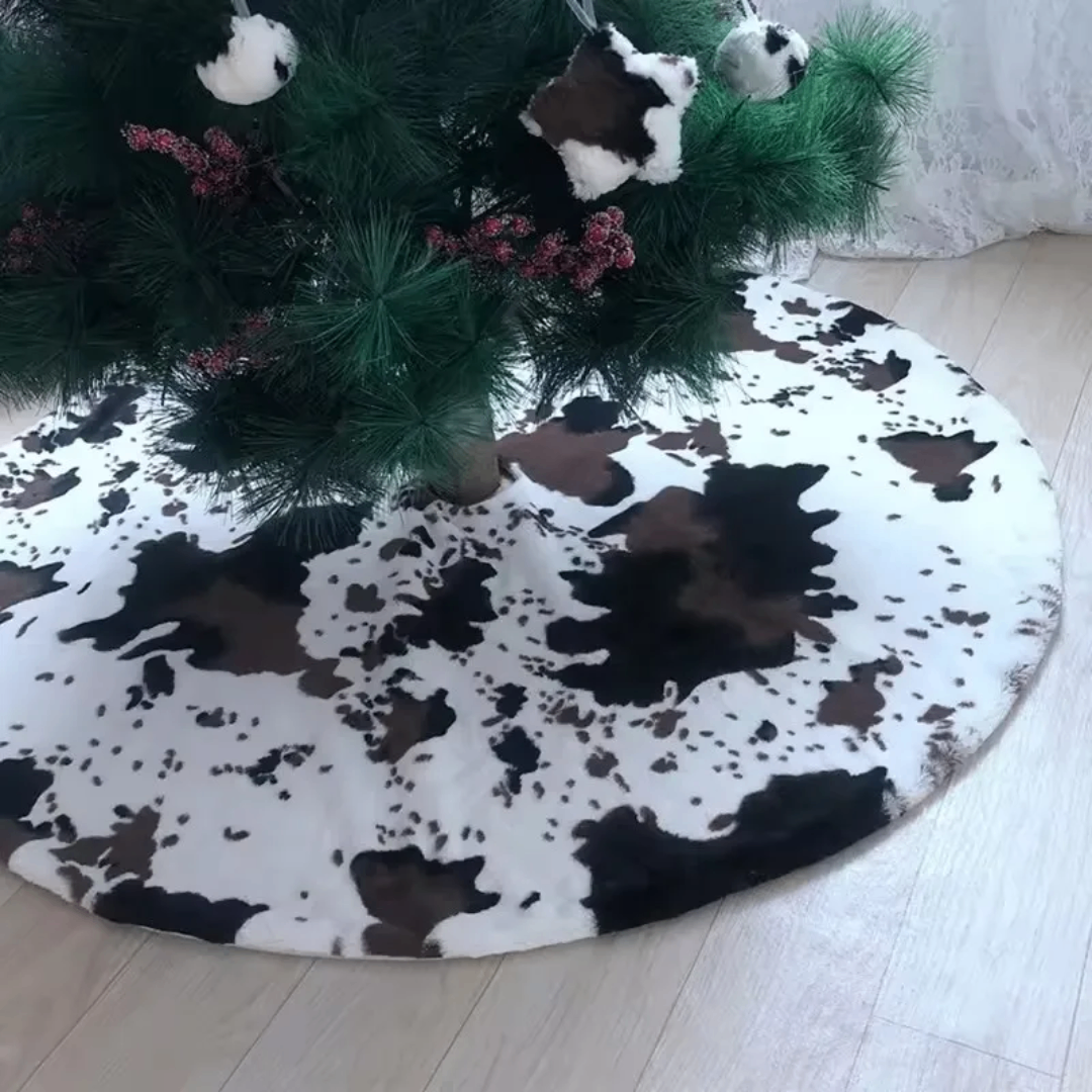Tapis de sapin imitation vache