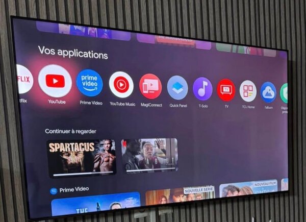 Téléviseur TCL 65" 4K UHD
