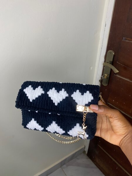 Crochet chunky bag
