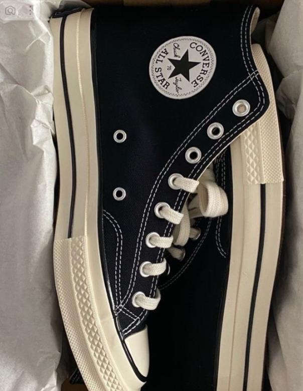 Converse High Black