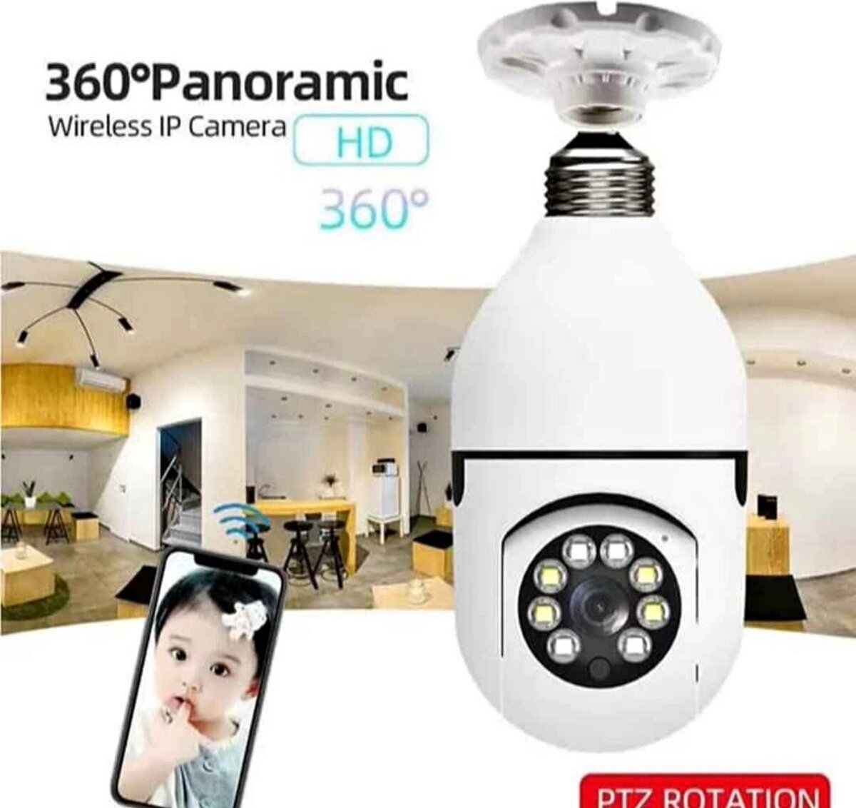 Caméra de Surveillance WiFi V380 Pro