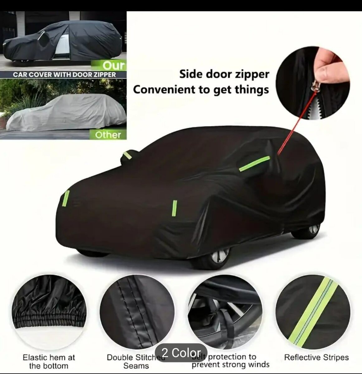 Housse de voiture imperméable