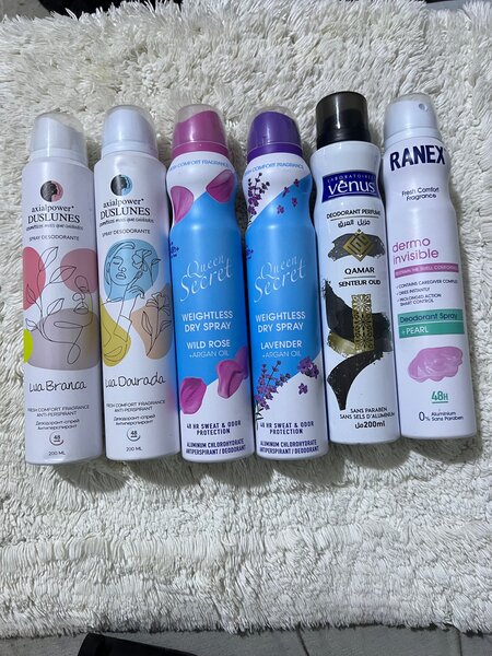 Déodorant en spray léger