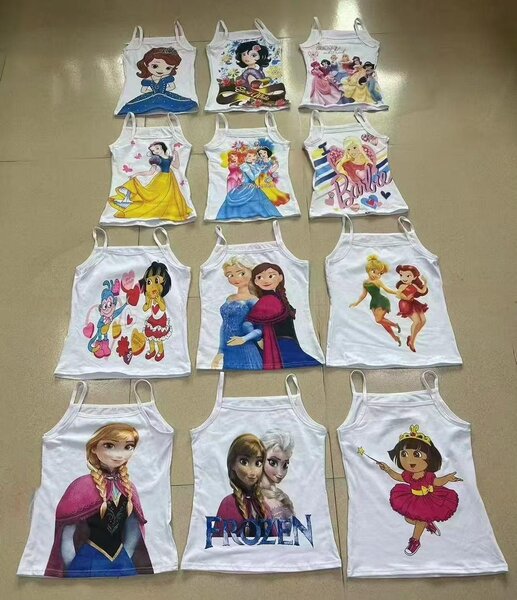 Débardeurs Filles Imprimés Disney