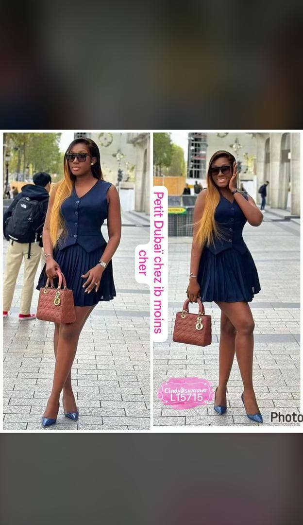 Chic ensemble caviar 3 couleurs disponibles