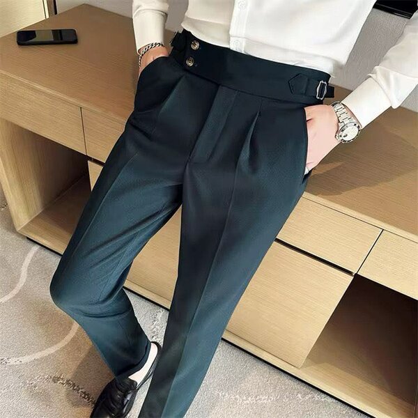 Pantalon tissu haut de gamme