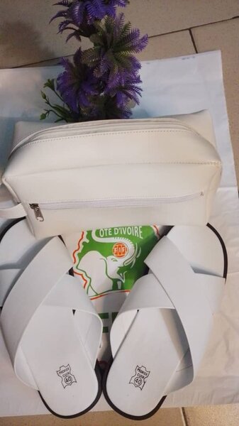 Sandales confort hommes en cuir