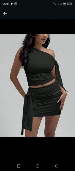 Robe Élégante Asymétrique Femme