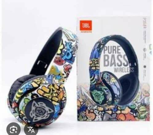 Casque audio Bluetooth coloré