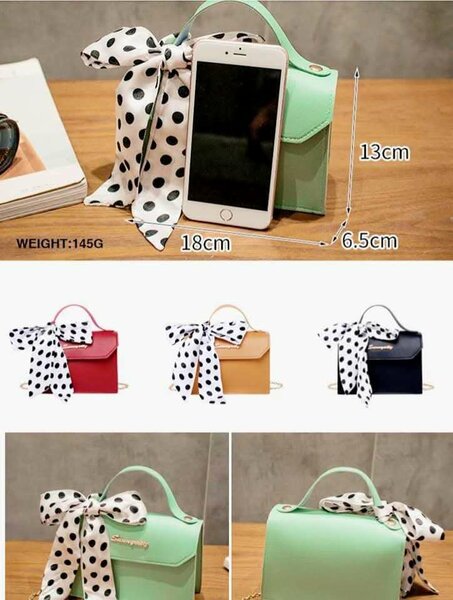 Sac à main mini avec foulard