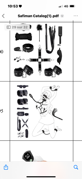 Ensemble de Bondage Érotique pour Adultes