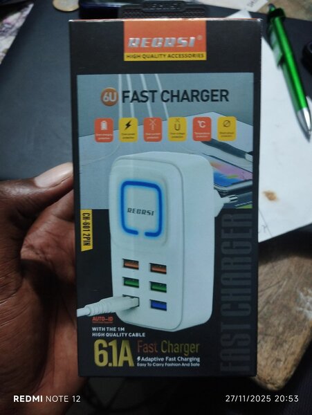 Chargeur rapide 6 ports USB