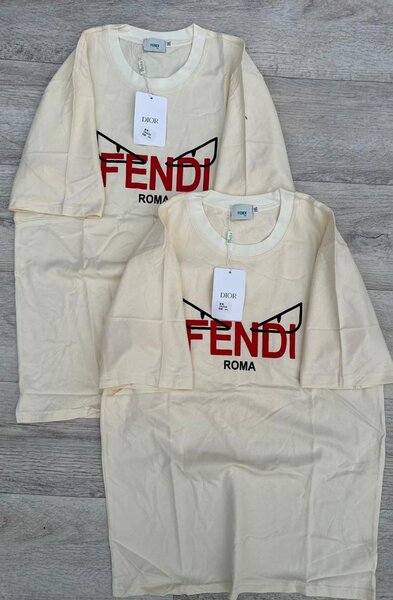 T-shirt graphique "Fendi Roma"