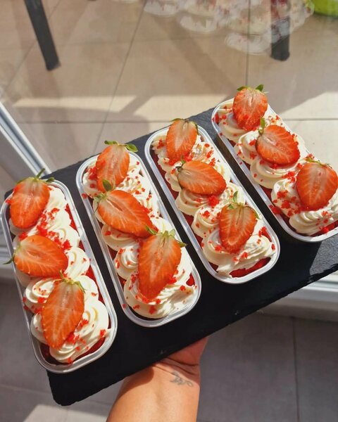 Trio de desserts gourmands